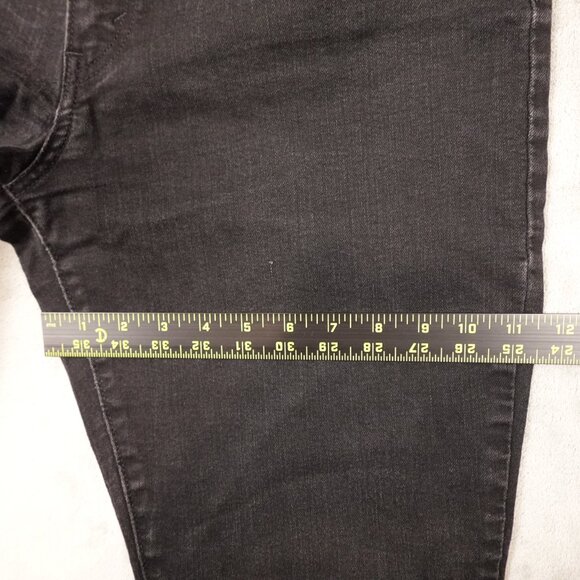 Levi’s Jeans 415 Relaxed Bootcut Jean Women’s Size 31 Black Denim Red Tab - Picture 7 of 14
